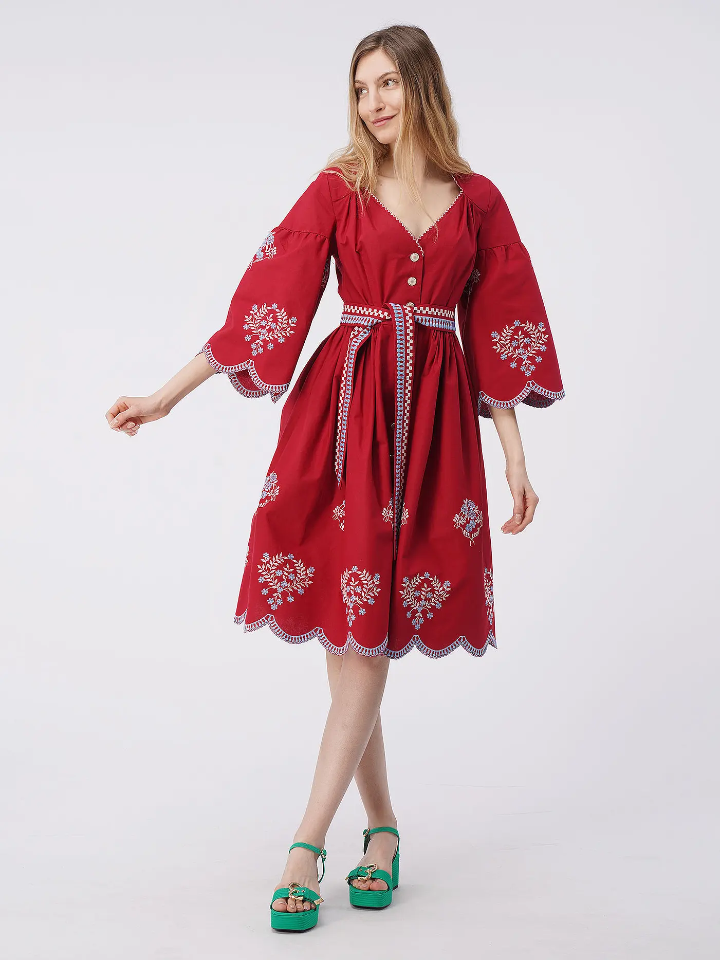 LENA HOSCHEK | Midikleid AMELIA | 